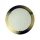 LANDLITE MELISSA D23 modern fali / mennyezeti lámpa 1xG9 40W 230V (antik bronz / fehér üveg)